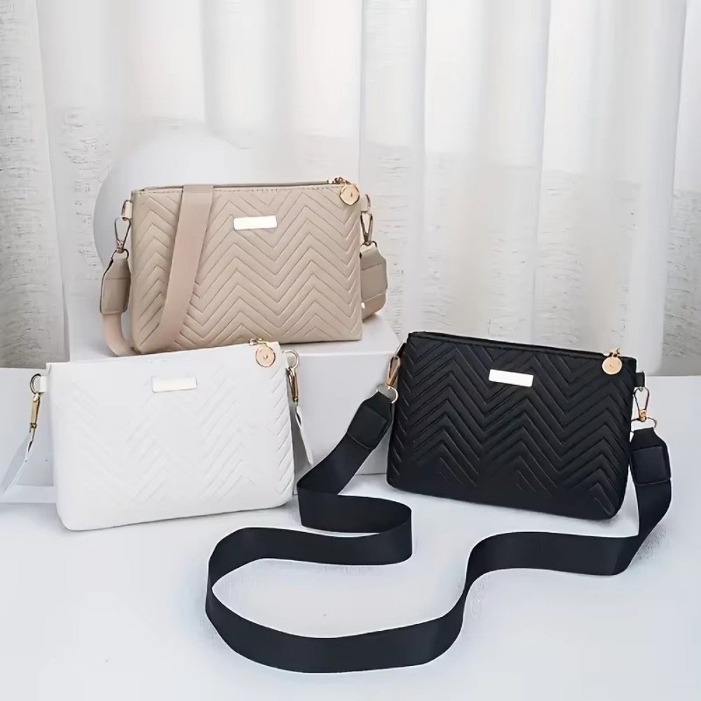 Chain Crossbody Quilted - Minimalist Kapitone Zincirli Çapraz Askılı Çanta