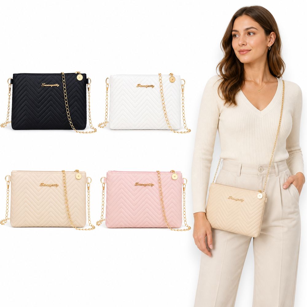 PU Deri Kadın Çapraz Askılı Ça - Chain Crossbody Quilted incelemesi ve fiyatı