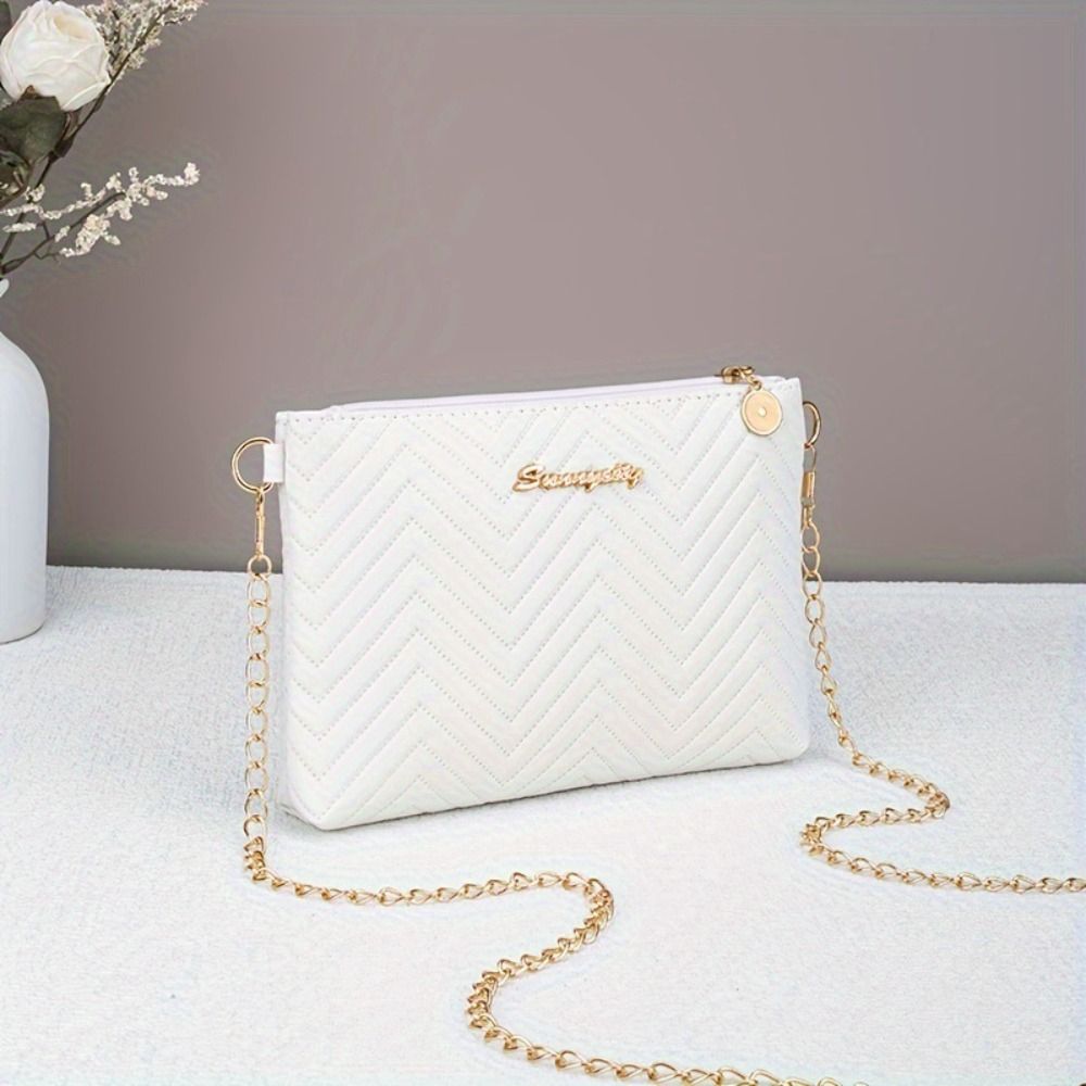 PU Deri Kadın Çapraz Askılı Ça - Chain Crossbody Quilted incelemesi ve fiyatı
