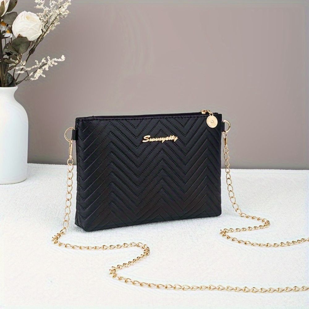PU Deri Kadın Çapraz Askılı Ça - Chain Crossbody Quilted incelemesi ve fiyatı
