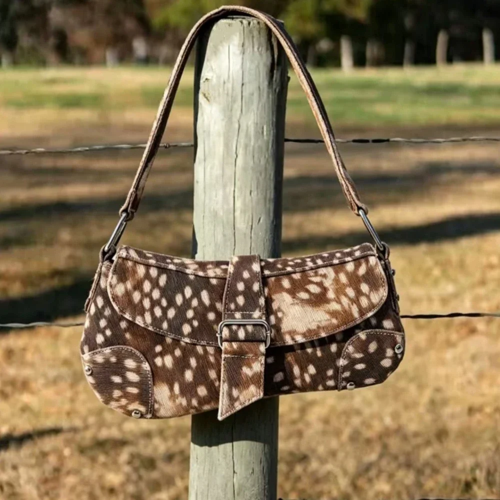 2026 Yeni Çiçek Desenli Düzens - Saddle Bag Distressed incelemesi ve fiyatı