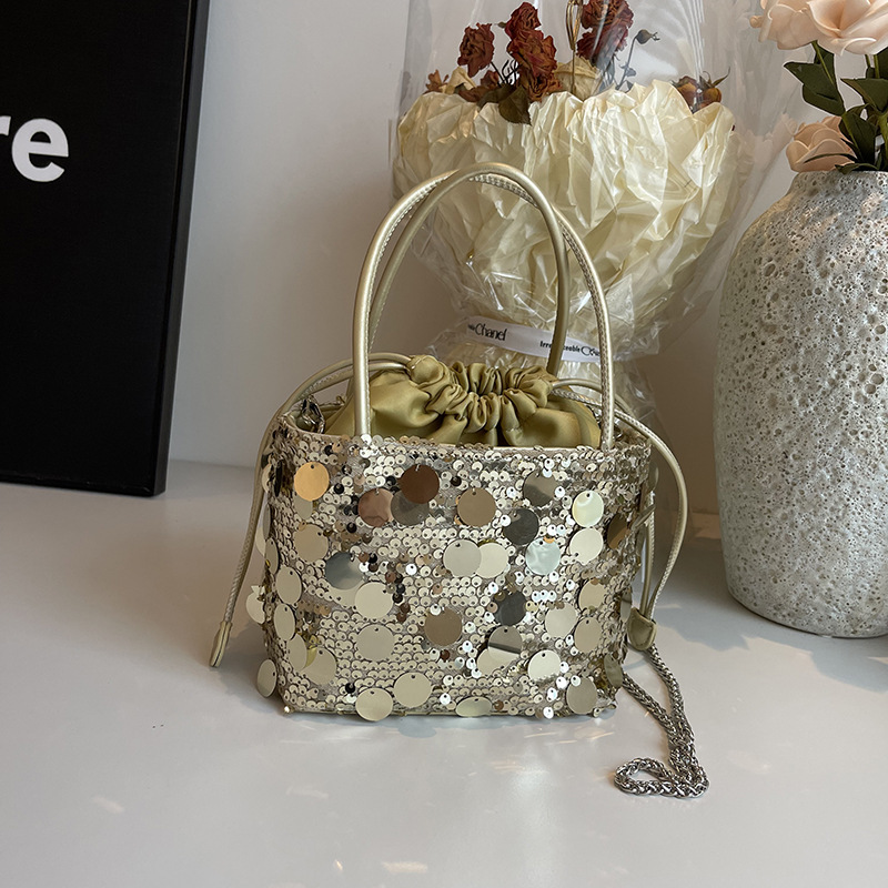 Hafif Lüks Payetler Kova Çanta - Luxury Bags News incelemesi ve fiyatı