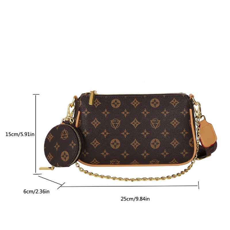 Kadın Moda Çiçek Mektup Baskı  - Luxury Bags Lv incelemesi ve fiyatı