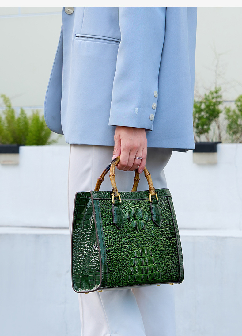 Timsah Desenli Deri Kadın Çant - Luxury Bags Lv incelemesi ve fiyatı