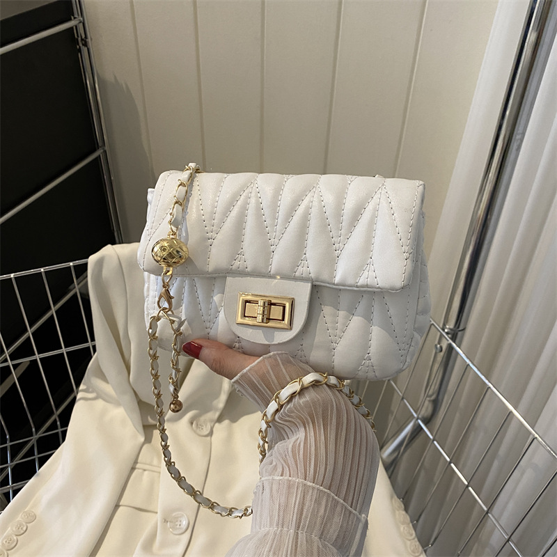Kadın kapitone PU Crossbody ça - Chain Crossbody Quilted incelemesi ve fiyatı