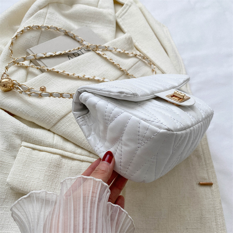 Kadın kapitone PU Crossbody ça - Chain Crossbody Quilted incelemesi ve fiyatı