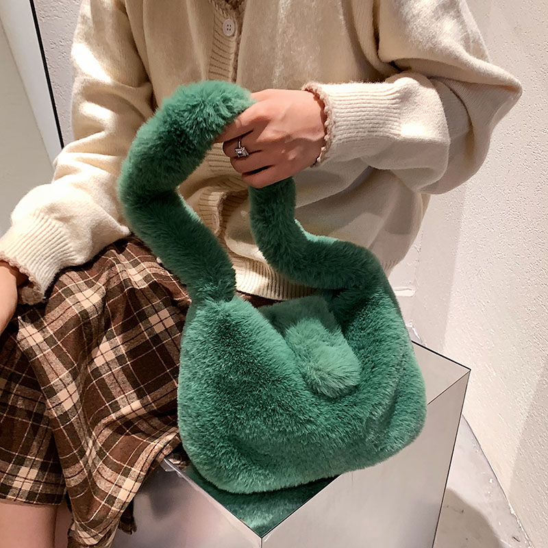 Katı peluş kadın çantaları bay - Luxury Bags News incelemesi ve fiyatı