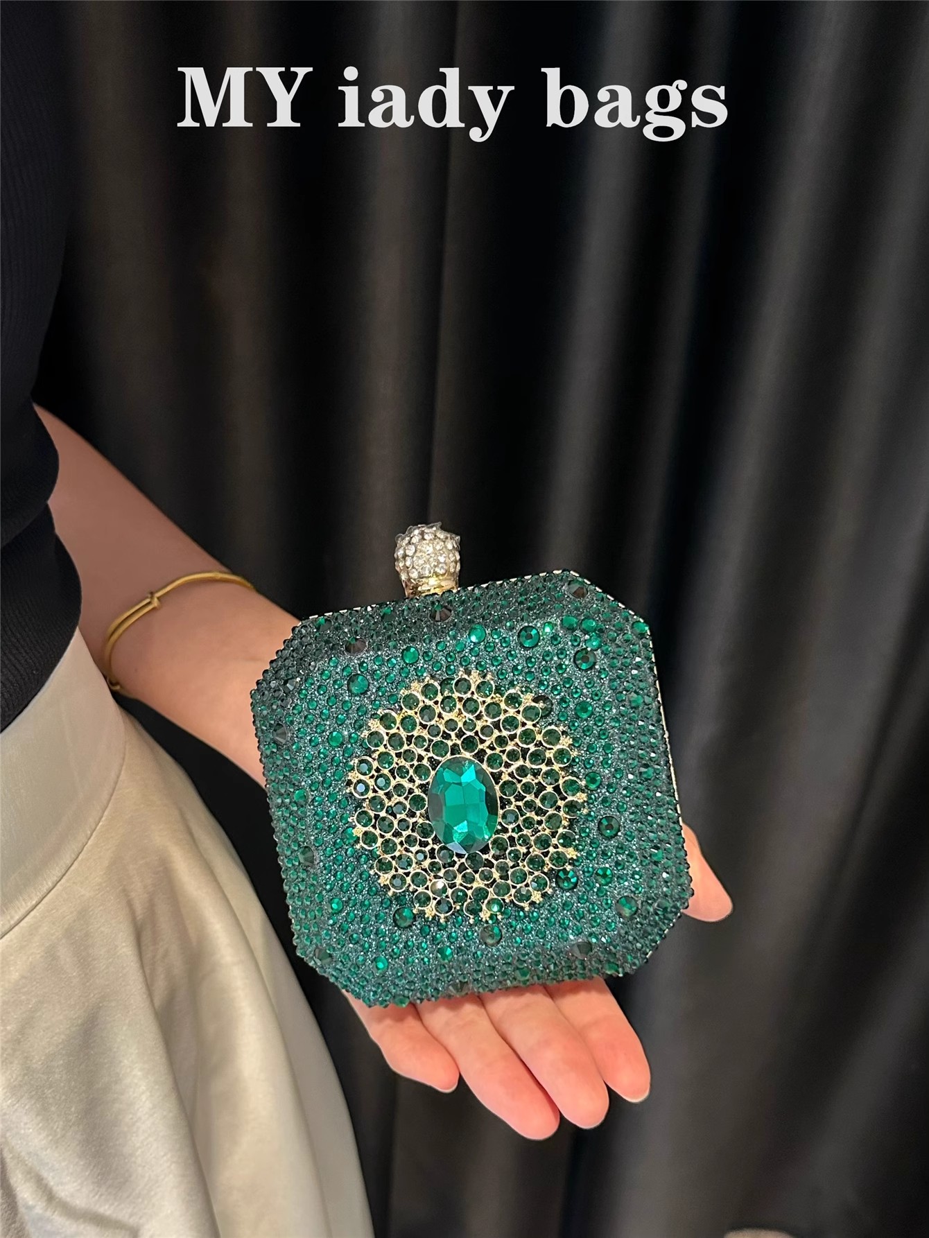 Parıltılı Mini El Çantası Düğü - Mini Bag Evening Clutch incelemesi ve fiyatı