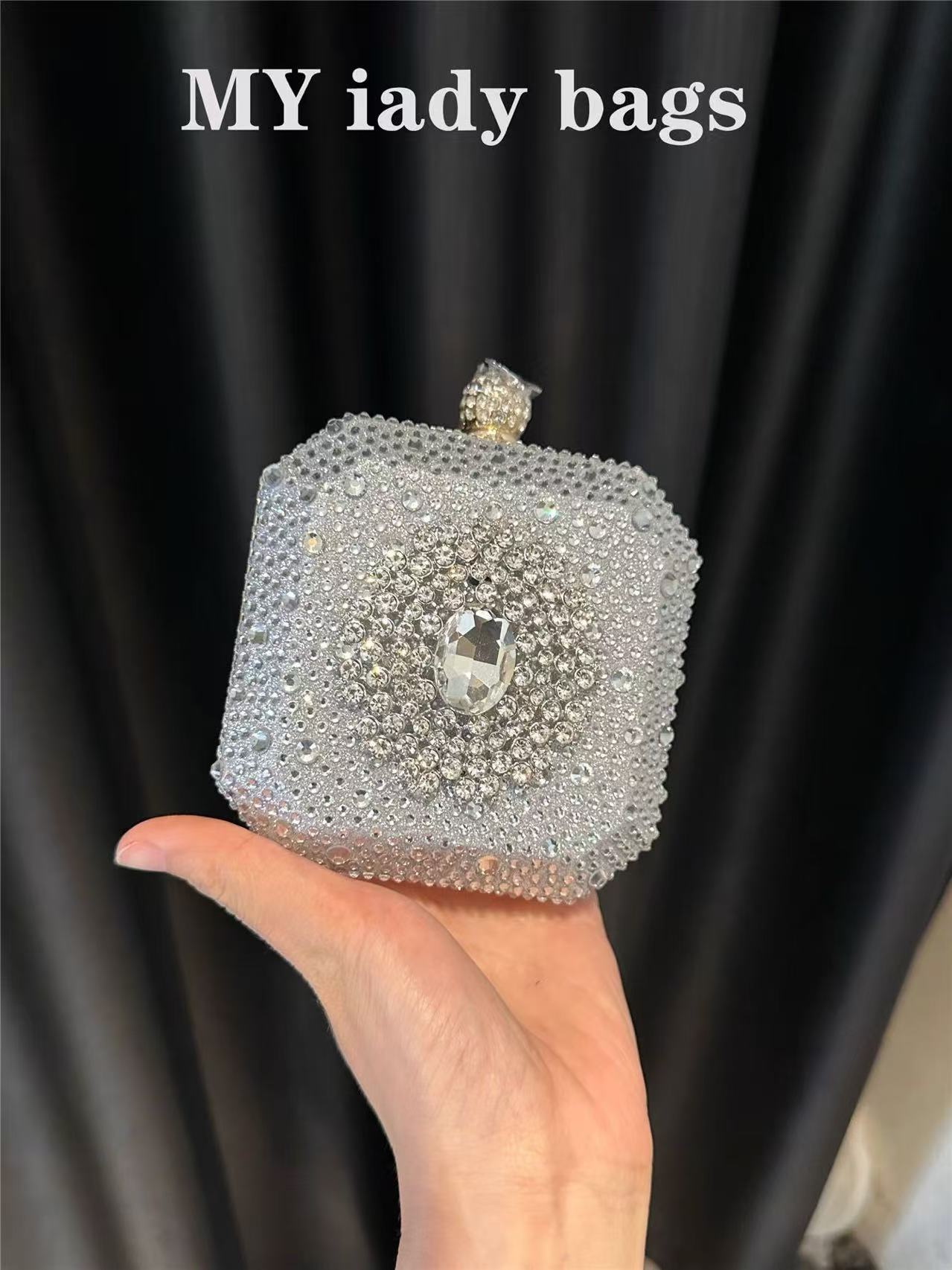 Parıltılı Mini El Çantası Düğü - Mini Bag Evening Clutch incelemesi ve fiyatı