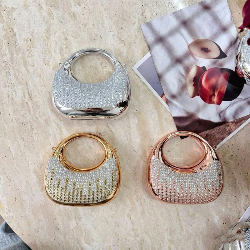 Şık Mini Abiye Çantası, Taşlı  - Mini Bag Evening Clutch incelemesi ve fiyatı
